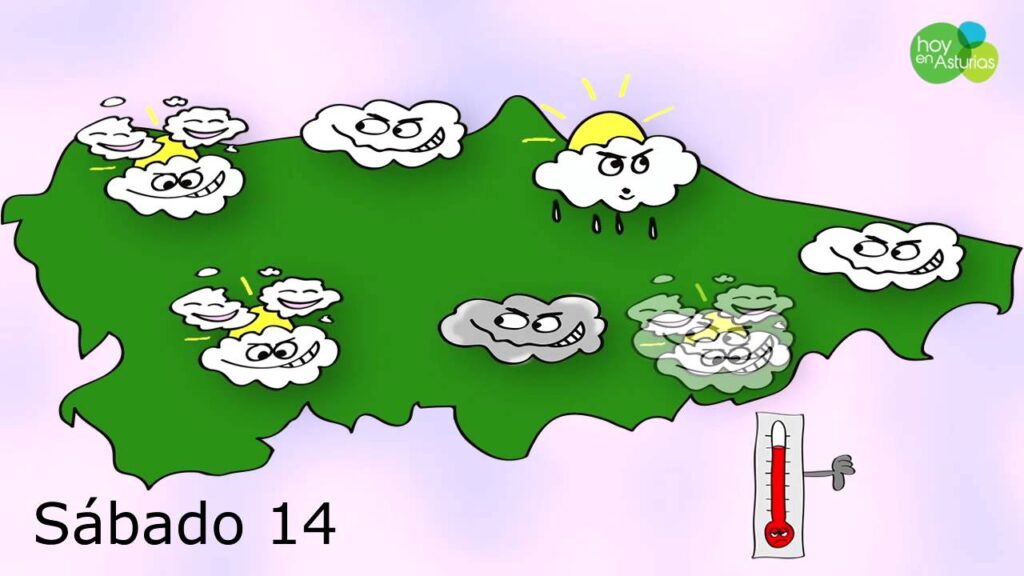 El tiempo en Asturias 14 y 15 de julio de 2012