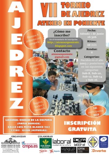 Cartel VII Ateneo en Poniente Cartel VII Ateneo en Poniente