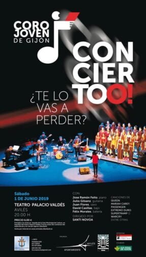 concierto del coro joven de gijon en aviles