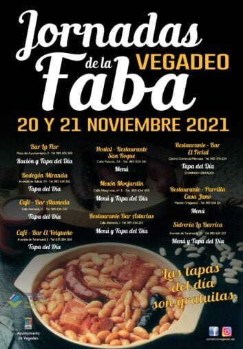 JORNADAS GASTRONOMICAS DE LAS FABAS DE VEGADEO JORNADAS GASTRONOMICAS DE LAS FABAS DE VEGADEO