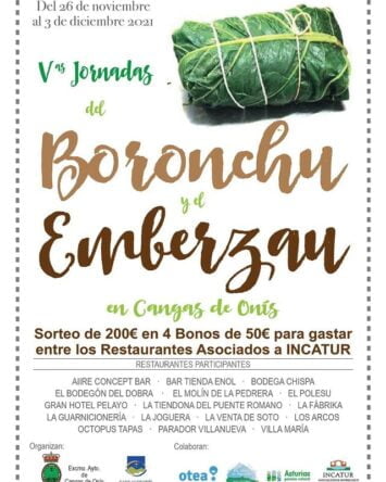 jornadas gastronomicas del boronchu y el emberzao cangas de onis 2021