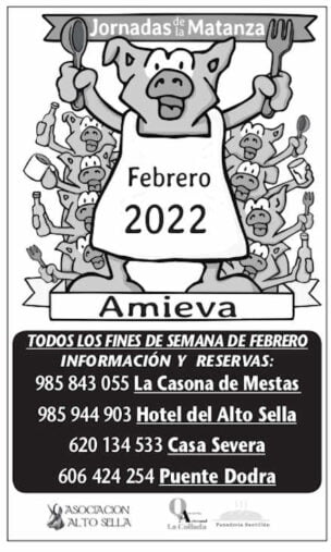 jornadas gastronomicas de la matanza amieva alto sella 2022