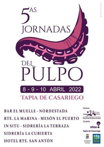 jornadas gasronomicas del pulpo tapia de casariego 2022 jornadas gasronomicas del pulpo tapia de casariego 2022