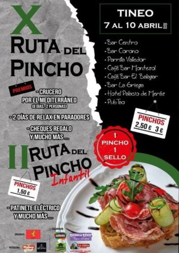 ruta del pincho tineo ruta del pincho tineo 2022
