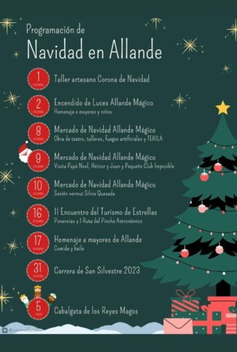 Programación Navidad Allande 2023