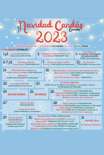 Programación Navidad Candás Programación Navidad Candás