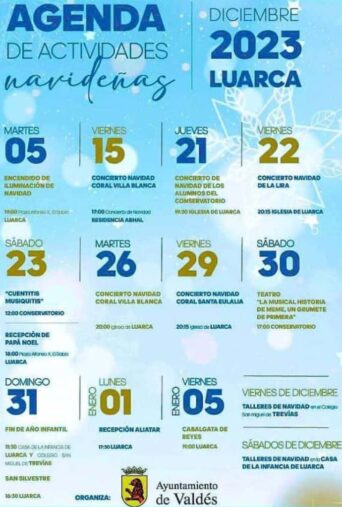 Programacion Navidad Luarca 2023 Programacion Navidad Luarca 2023