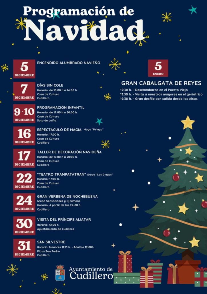 programacion navidad cudillero 2023