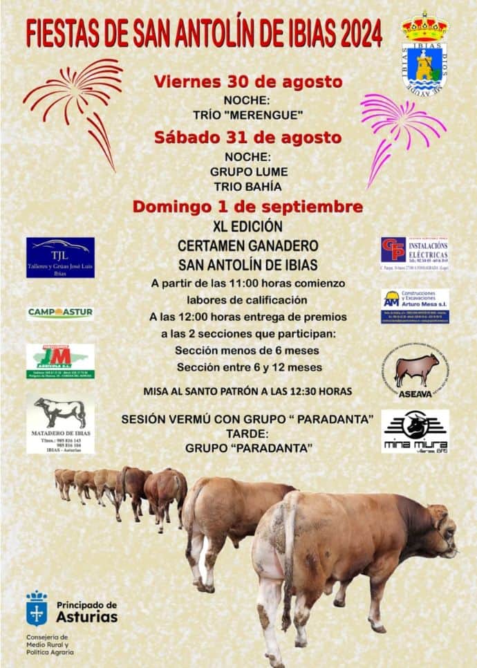 Fiestas de San Antolín de Ibias 2024 (1)