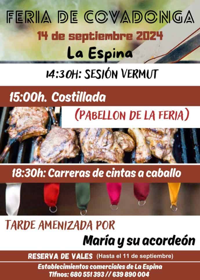 Feria de Covadonga La Espina Salas 2024