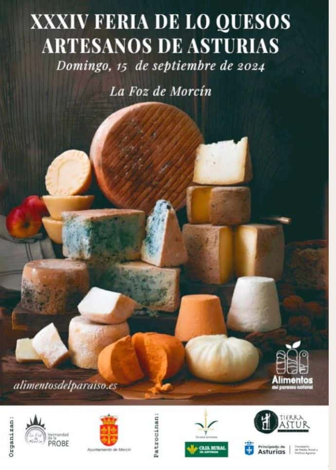 Feria de los Quesos Artesanos de Asturias 2024 La Foz de Morcín