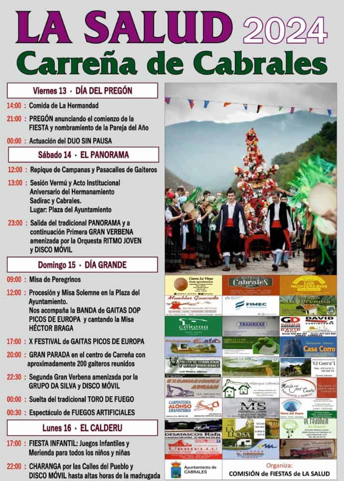 Fiestas de La Salud de Carreña Cabrales 2024