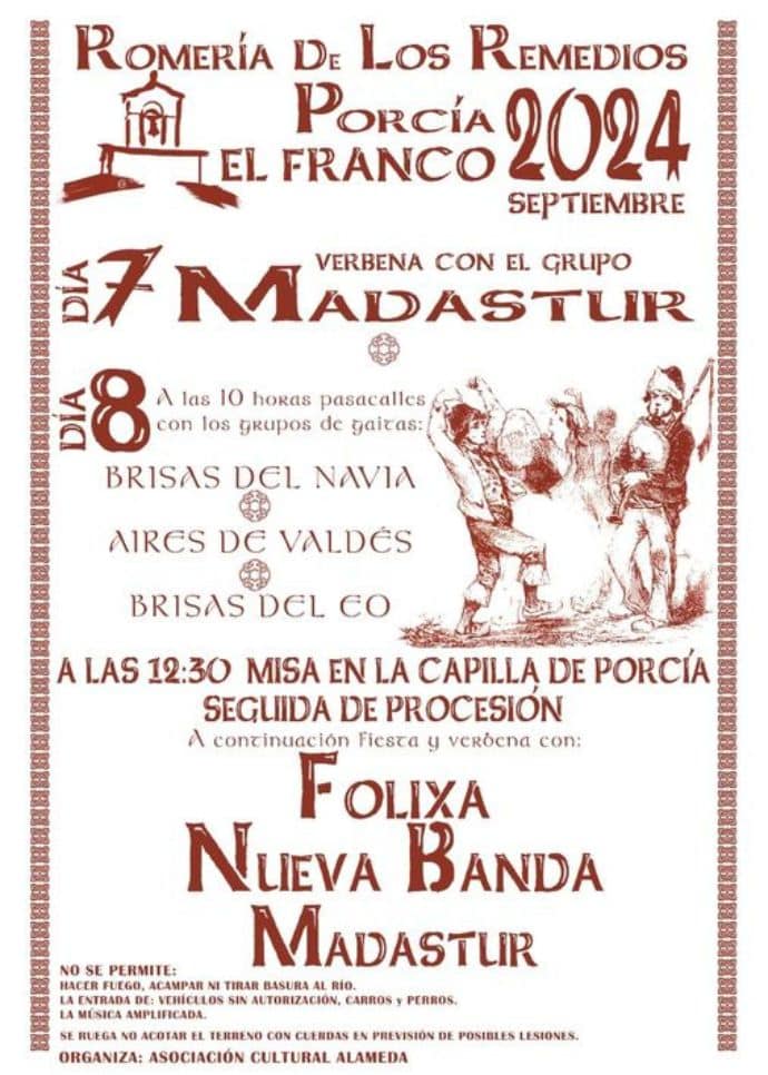 Romería de Los Remedios Porcia 2024
